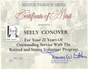 certificate of merit